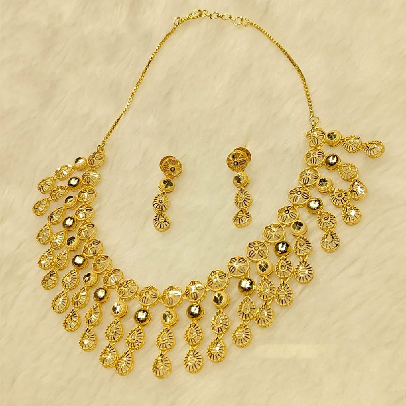 Sunrise Gold  Forming Necklace Set