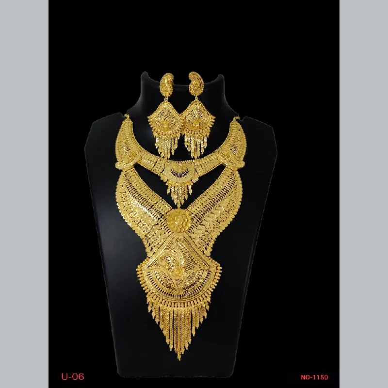 Pari Art Jewellery Forming Double Necklace Set