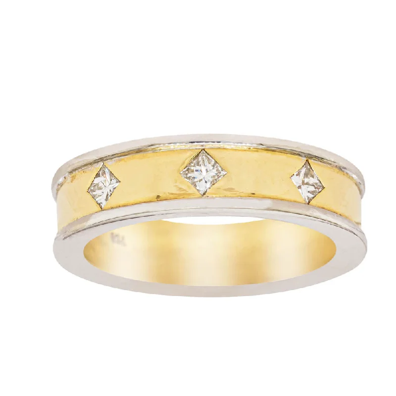 Deja Vu 18ct Yellow Gold .21ct Diamond Band