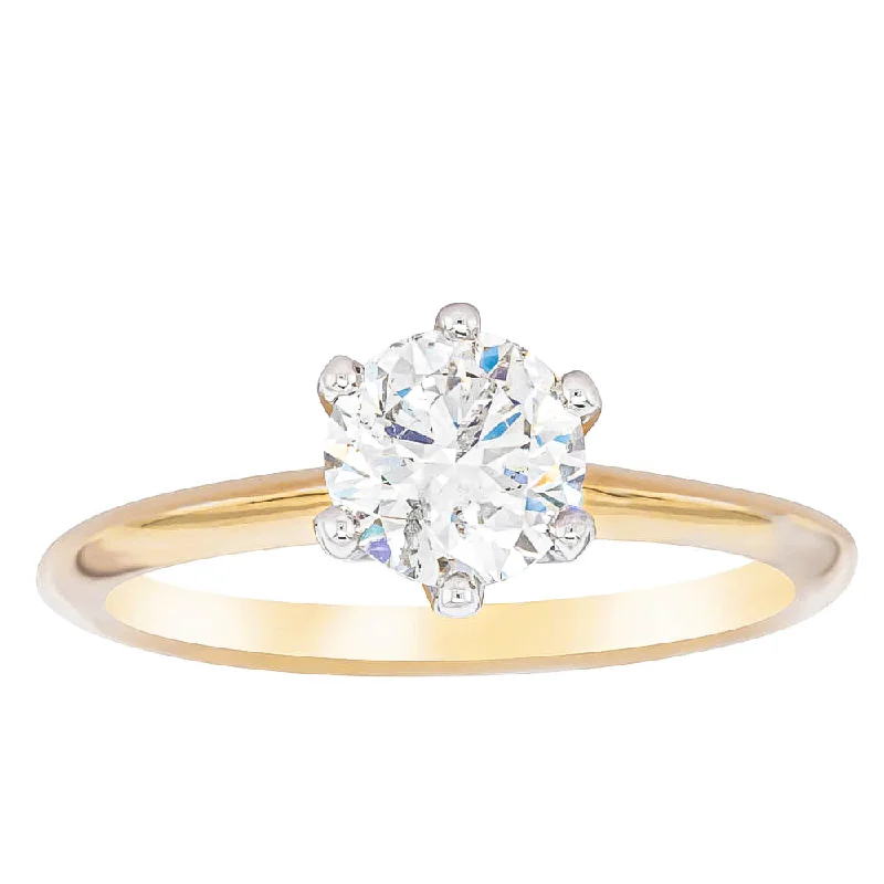 18ct Yellow Gold 1.01ct Diamond Cosmopolitan Ring