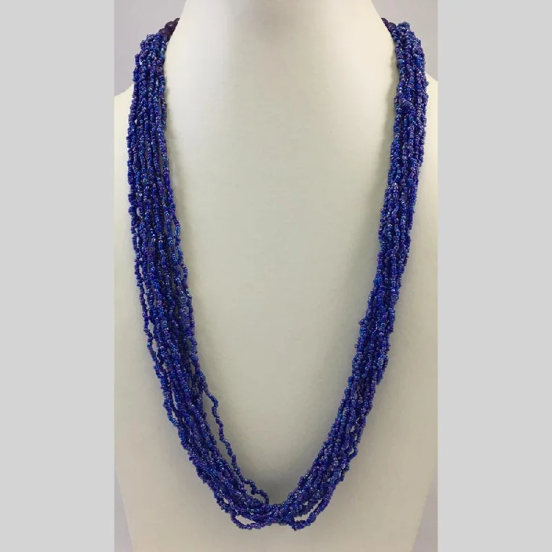 Banaras Beads Multi Layer Long Necklace