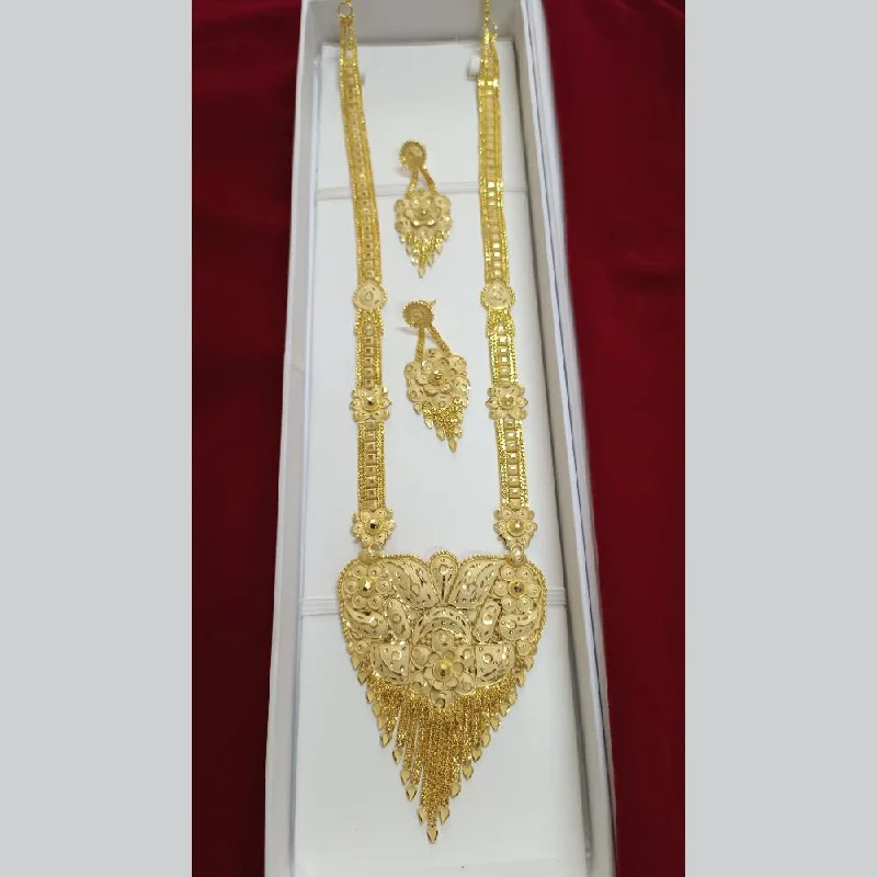 Pari Art Jewellery Forming Long Necklace Set