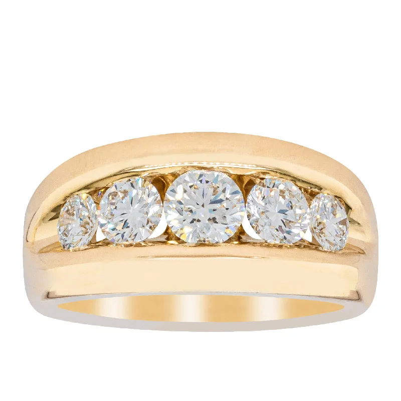 18ct Yellow Gold 1.31ct Diamond Eugenie Ring