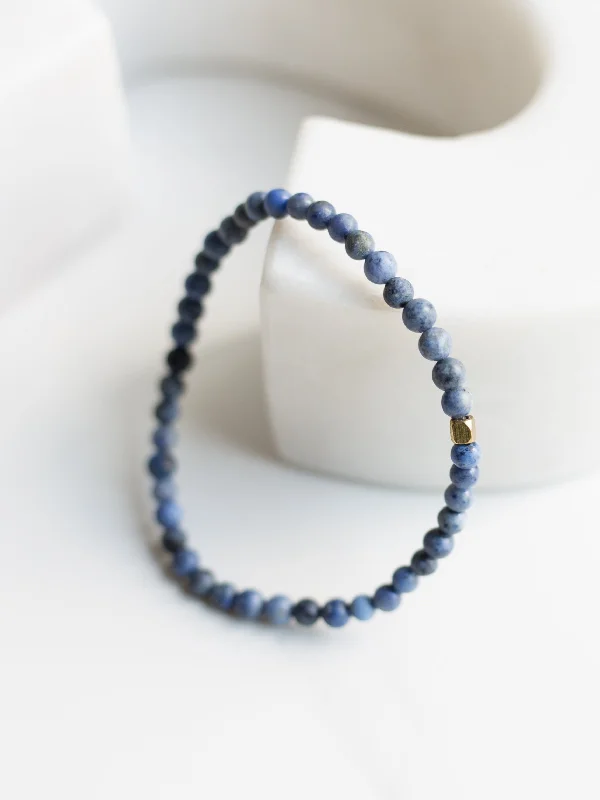 Micro Mini Dumortierite Bracelet