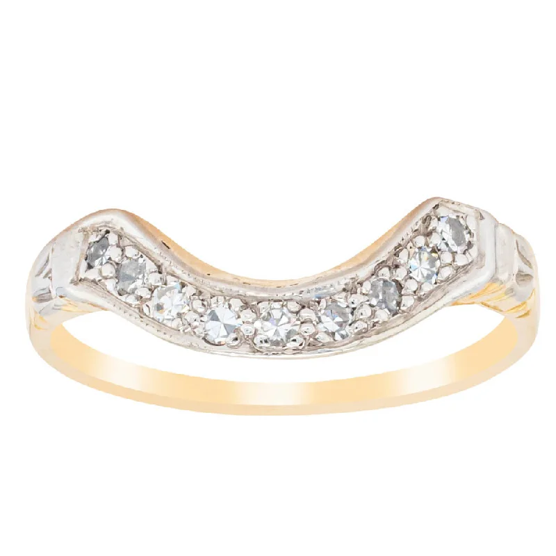 Deja Vu 18ct Yellow Gold .22ct Diamond Band