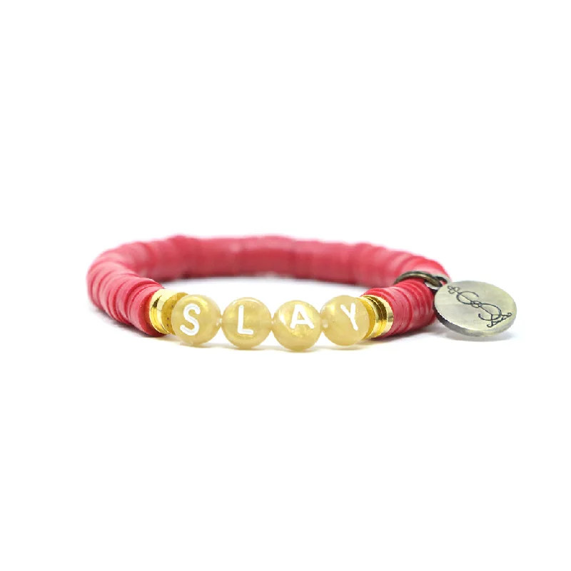 Scarlet Red Vibe Catcher Bracelet